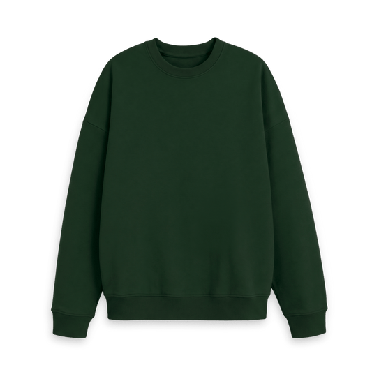 Evergreen Printed Sweater Front