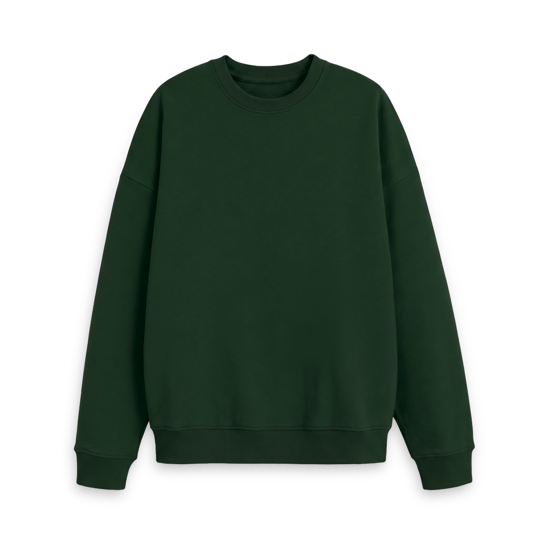 Evergreen Printed Sweater Front