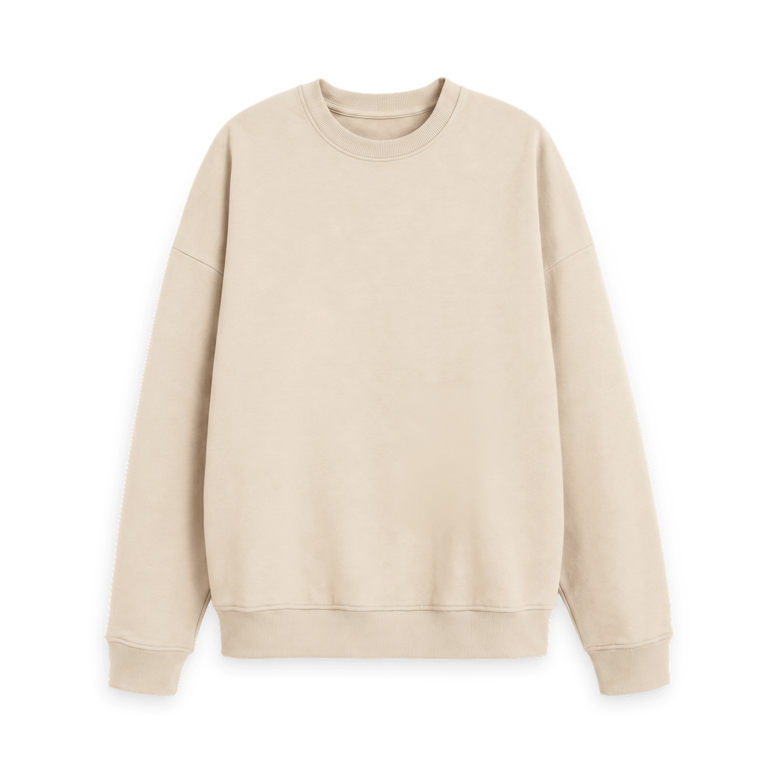 Oat Printed Sweater Front